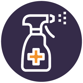 Cleaning bottle icon